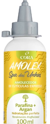 Amolecedor de Cutículas Cora (Amolex) Parafina +Argan Aplicador 100ml