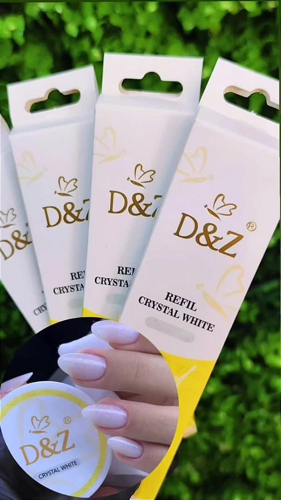 GEL REFIL SACHÊ 15G CRYSTAL WHITE