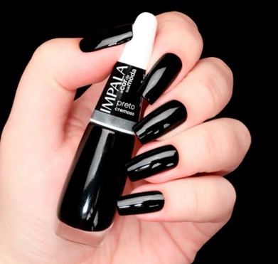 ESMALTE IMPALA PRETO CREMOSO 7,5ML
