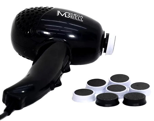 MOTOR PEDICURO PRETO MEGA BELL
