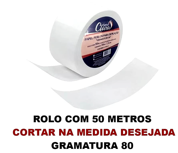 PAPEL PERLON SANTA CLARA 50M