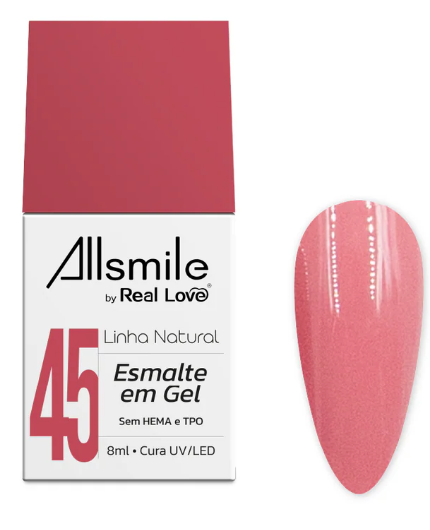 ESMALTE REAL LOVE ALLSMILE 10ML 45
