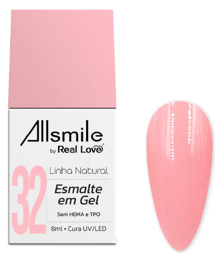 ESMALTE REAL LOVE ALLSMILE 10ML 32