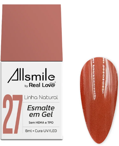 ESMALTE REAL LOVE ALLSMILE 10ML 27