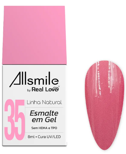 ESMALTE REAL LOVE ALLSMILE 10ML 35