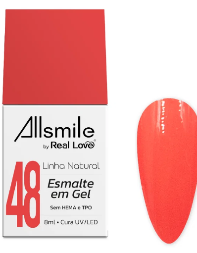 ESMALTE REAL LOVE ALLSMILE 10ML 48