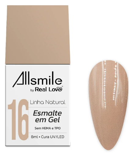 ESMALTE REAL LOVE ALLSMILE 10ML 16