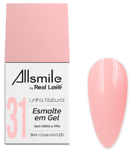ESMALTE REAL LOVE ALLSMILE 10ML 31