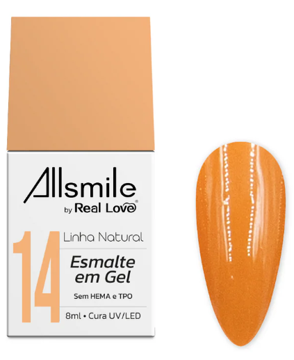 ESMALTE REAL LOVE ALLSMILE 10ML 14
