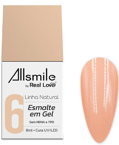 ESMALTE REAL LOVE ALLSMILE 10ML 06
