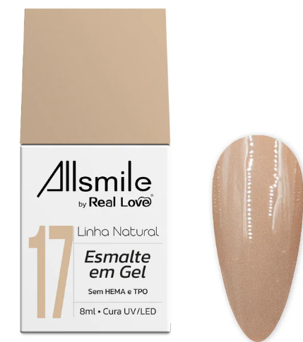 ESMALTE REAL LOVE ALLSMILE 10ML 17