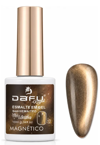 ESMALTE MAGNÉTICO DAFU COLEÇÃO ROYAL 12 10ML