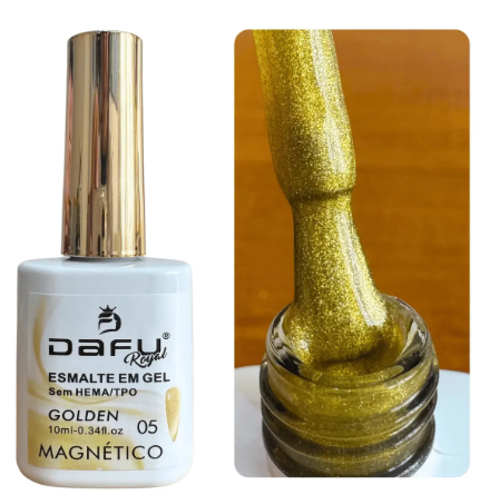 ESMALTE MAGNÉTICO DAFU GOLDEN 10ML 05