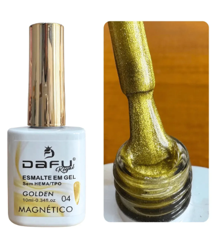ESMALTE MAGNÉTICO DAFU GOLDEN 10ML 04