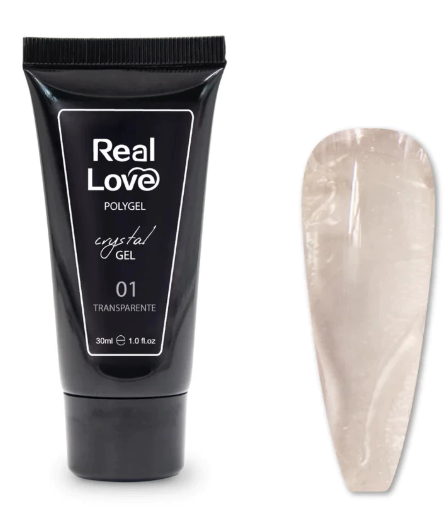 POLY GEL REAL LOVE TRANSPARENTE 30 ML