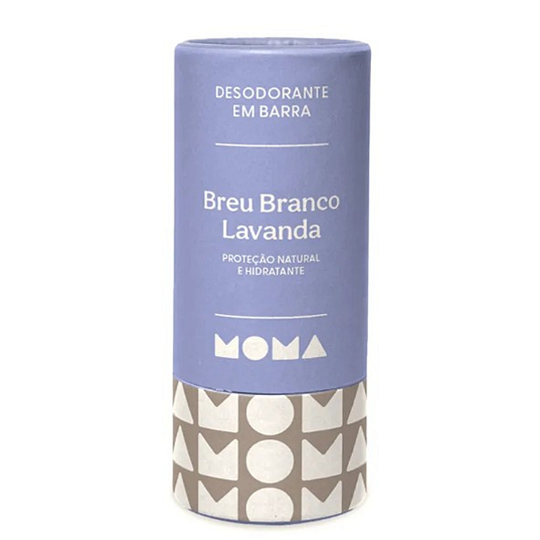 Desodorante Natural Bastão Breu Branco e Lavanda 50g