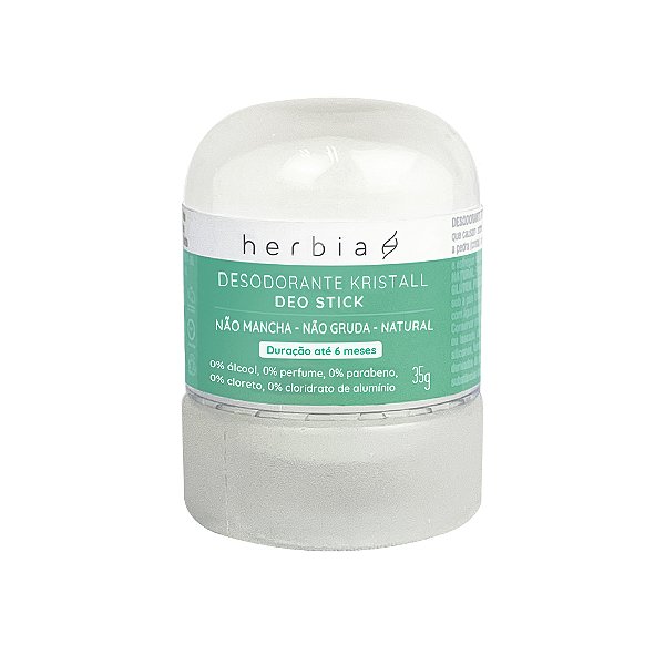 Desodorante Cristal Deo Stick Mini Natural 35G - Herbia