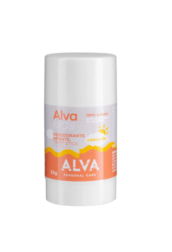 Desodorante Infantil Natural em Barra Camomila 33g - Alva