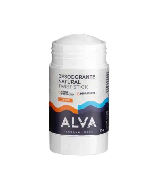 Desodorante Natural em Barra Citrus 55g - Alva