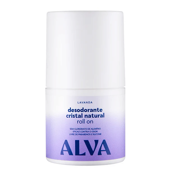 Desodorante Roll on Cristal Natural Lavanda Vegano 50ml