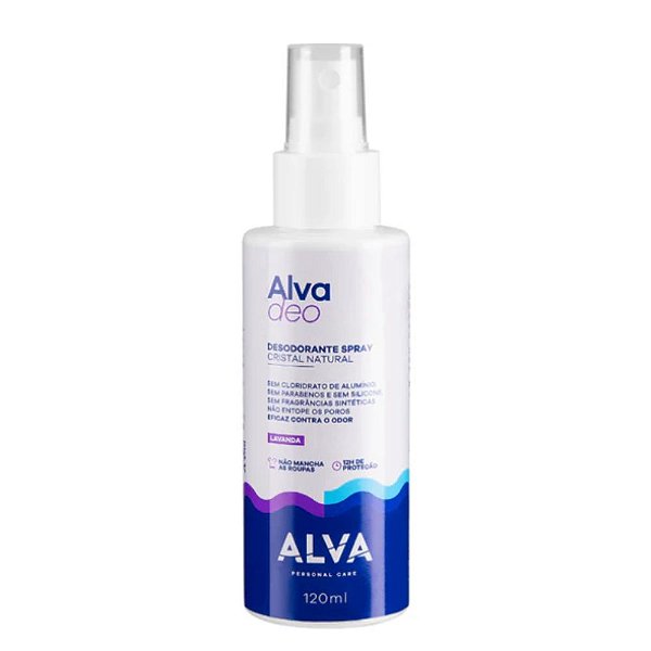 Desodorante Spray Cristal Natural Lavanda Vegano 120ml