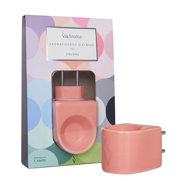 Difusor Aromatizador Elétrico Bivolt Porcelana Goiaba