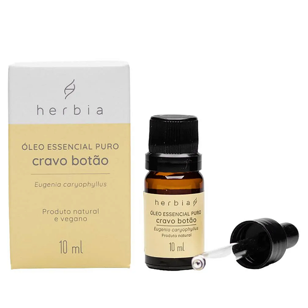 Óleo Essencial de Cravo Botão 10ml - Herbia