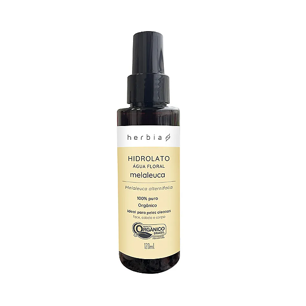 Hidrolato de Melaleuca Orgânico 120ml - Herbia
