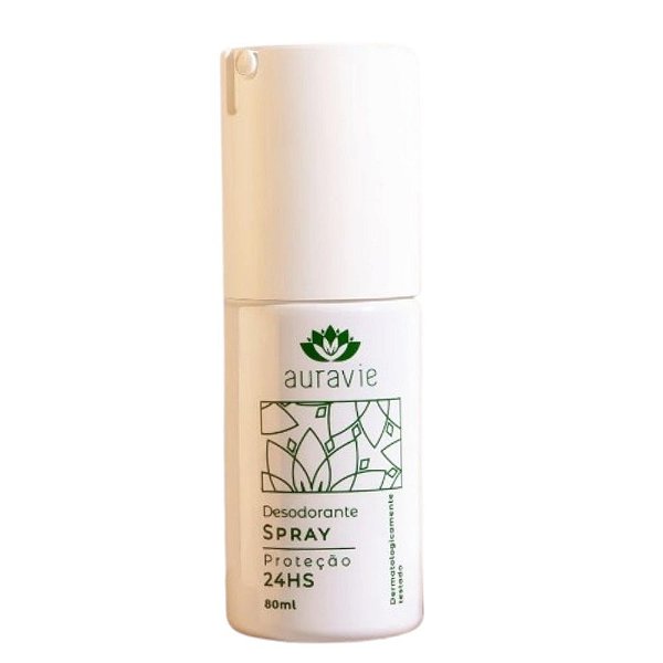 Desodorante Natural e Vegano Spray - Aura Bioma 80ml