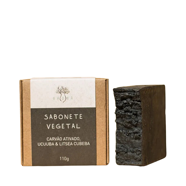 Sabonete Carvão Ativado, Ucuuba e Litsea Cubeba - Detox