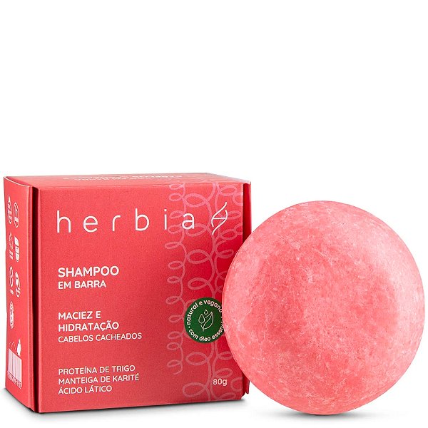 Shampoo em Barra Cabelos Cacheados 80g