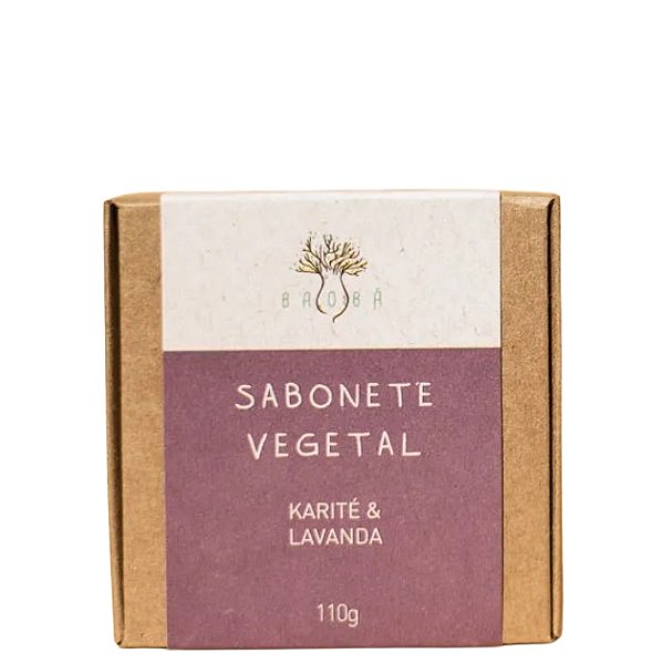 Sabonete Manteiga de Karité e Lavanda
