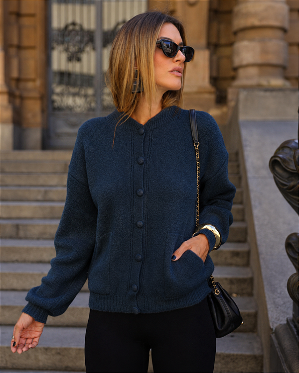 Bomber Ranieli Urso - Azul Marinho