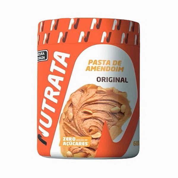 Pasta de Amendoim 600g Integral Nutrata