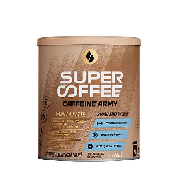 Supercoffee 3.0 Vanilla Latte 220g Caffeine Army