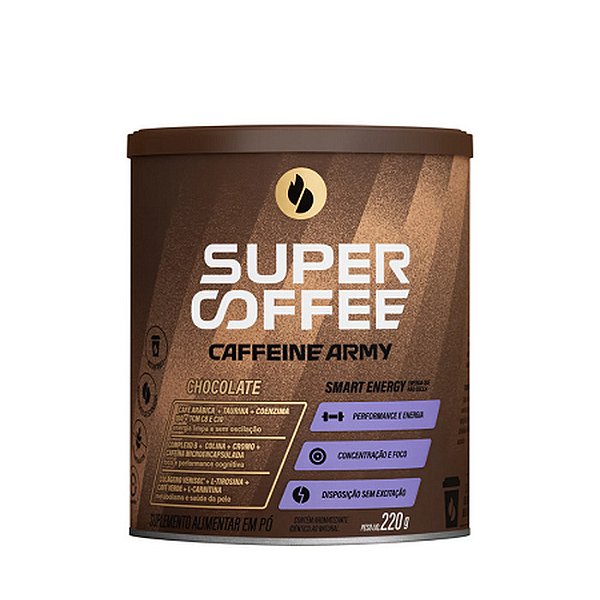 Supercoffee 3.0 Chocolate 220g Caffeine Army