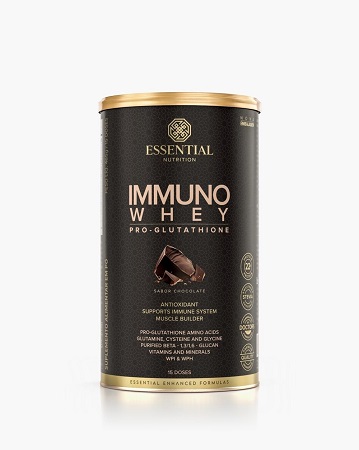 Immuno Whey Chocolate Lata 15 Doses Essential Nutrition