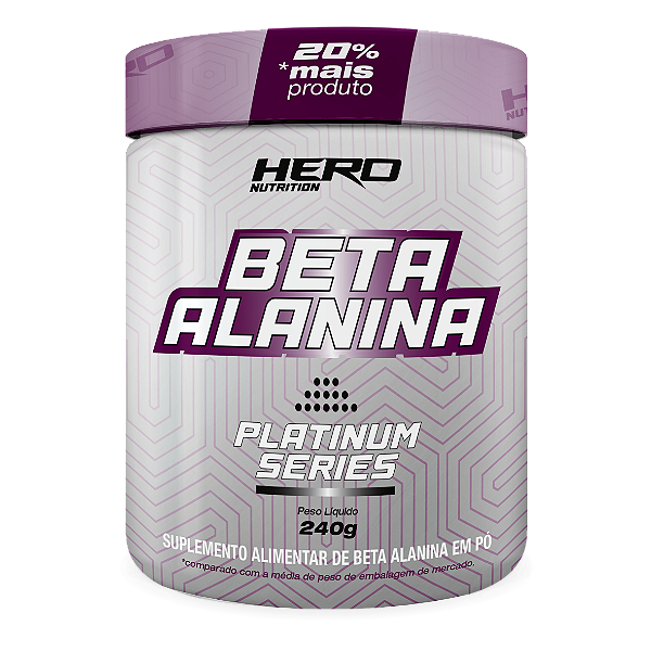 Beta Alanina Pure Platinum Series 240g Hero Nutrition