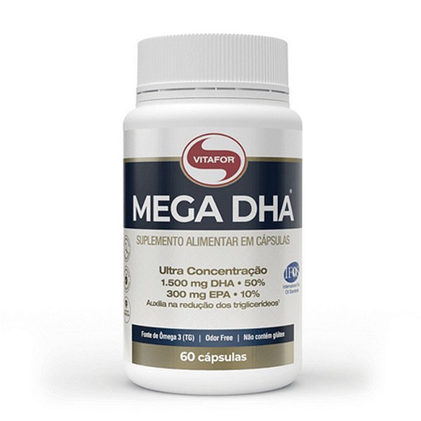 Mega DHA 60 Cápsulas Vitafor