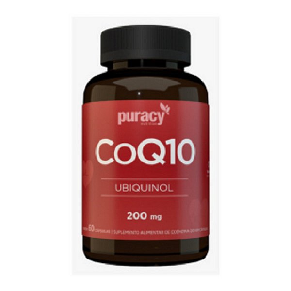 CoQ10 (200mg) 60 Cápsulas Puracy Nutrition