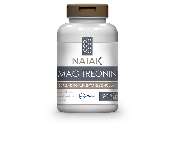 Magnésio Treonin 90 Cápsulas Naiak