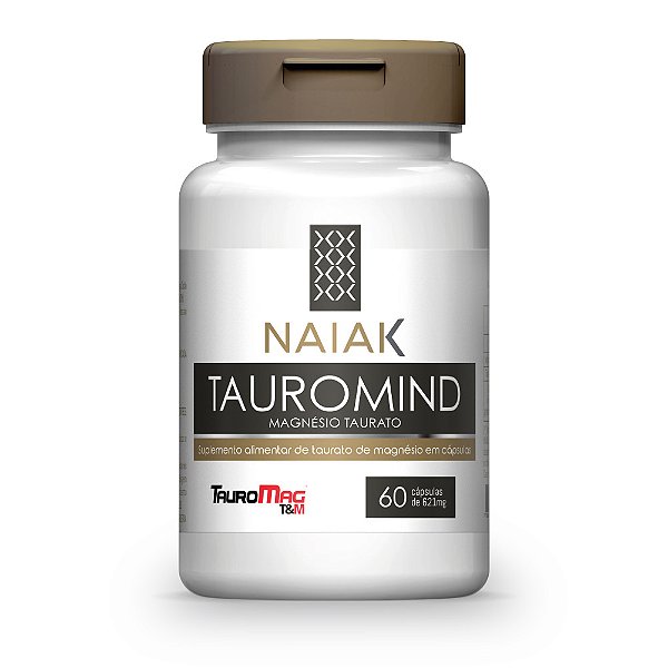 Tauromind (Magnésio Taurato) 60 Cápsulas Naiak