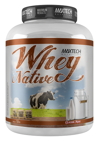 Whey Native Classic Milk 1,8Kg MaxTech Nutrition