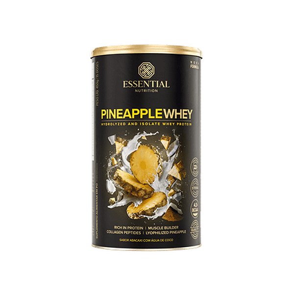 Pineapple Whey Lata 15 Doses Essential Nutrition