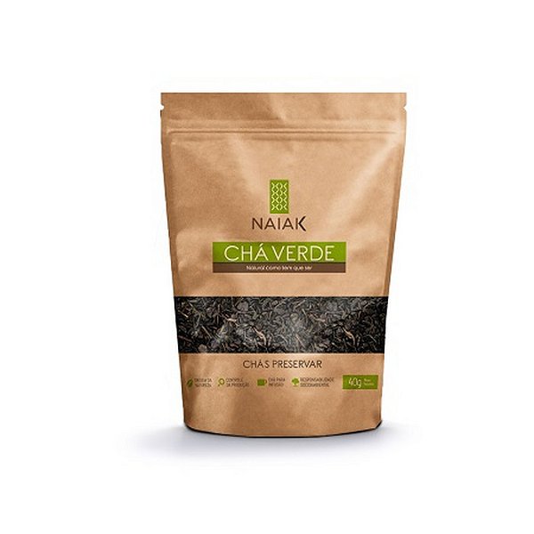 Chá Verde (Camellia Sinensis) 40g Naiak