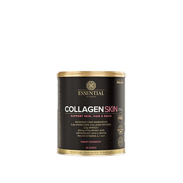 Collagen Skin Cranberry Lata 30 Doses 330g Essential Nutrition
