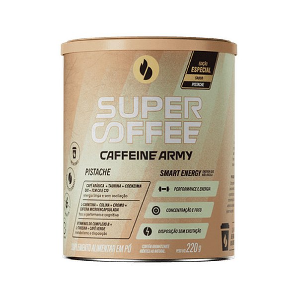 Supercoffee 3.0 Pistache 220g Caffeine Army