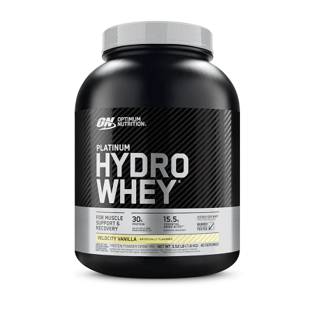 Whey Platinum Hydro Baunilha 3,52 Lbs (1.6Kg) Optimum Nutrition