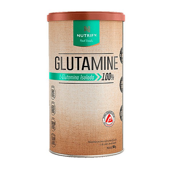 Glutamine Lata 500g Nutrify