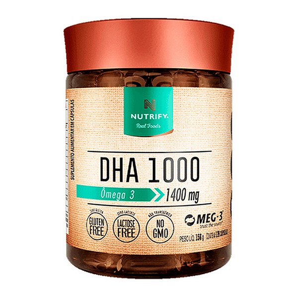 Nt DHA 1000 60 Cápsulas Nutrify